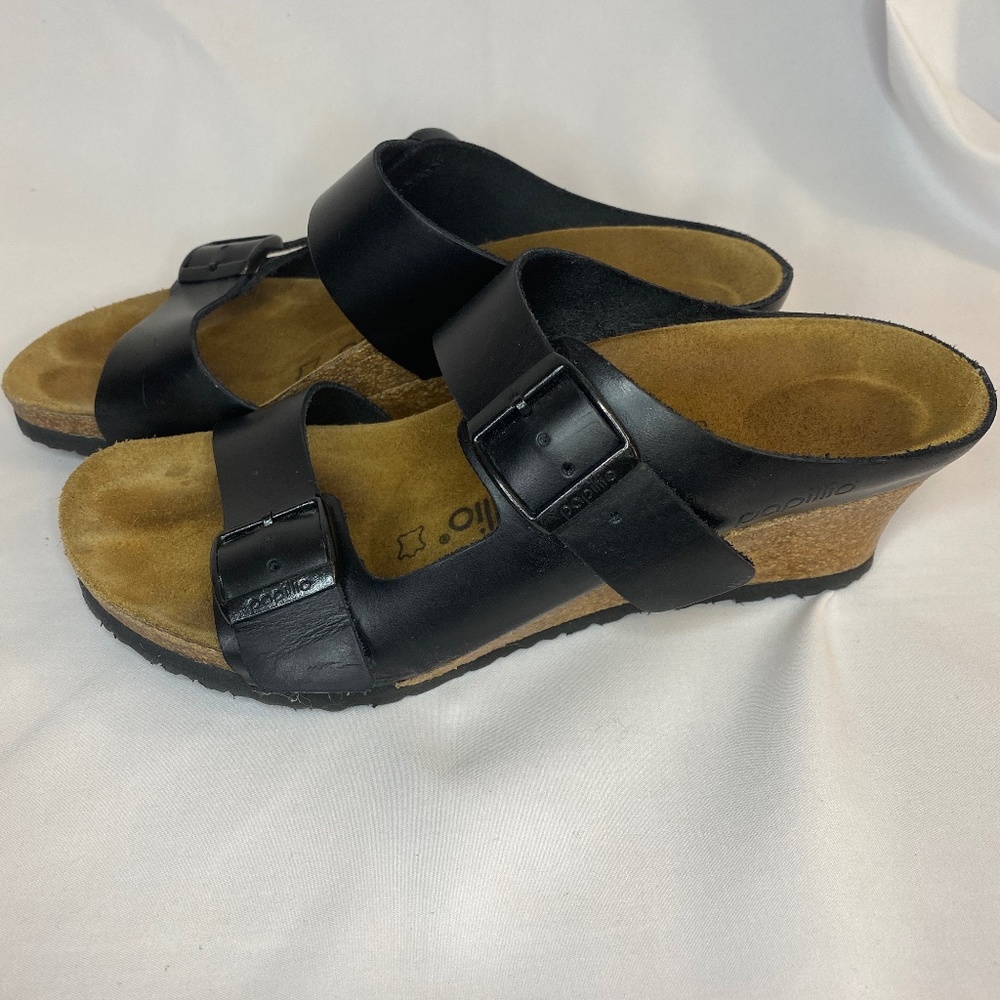 Papillio Birkenstock Emina Wedge Sandals